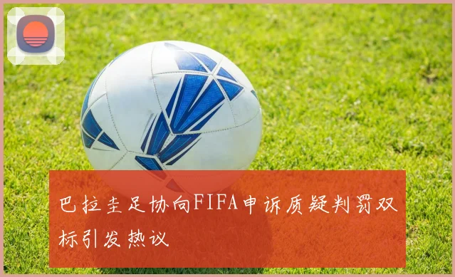 巴拉圭足协向FIFA申诉质疑判罚双标引发热议